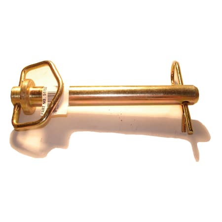 Midwest Fastener 7/8" x 6-1/4" Zinc Plated Steel Swivel Handle Hitch Pins 51152